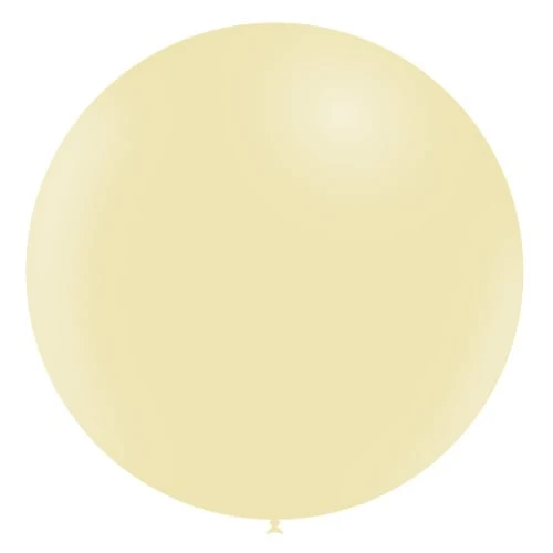 Gele Reuze Ballon Pastel XL 91cm
