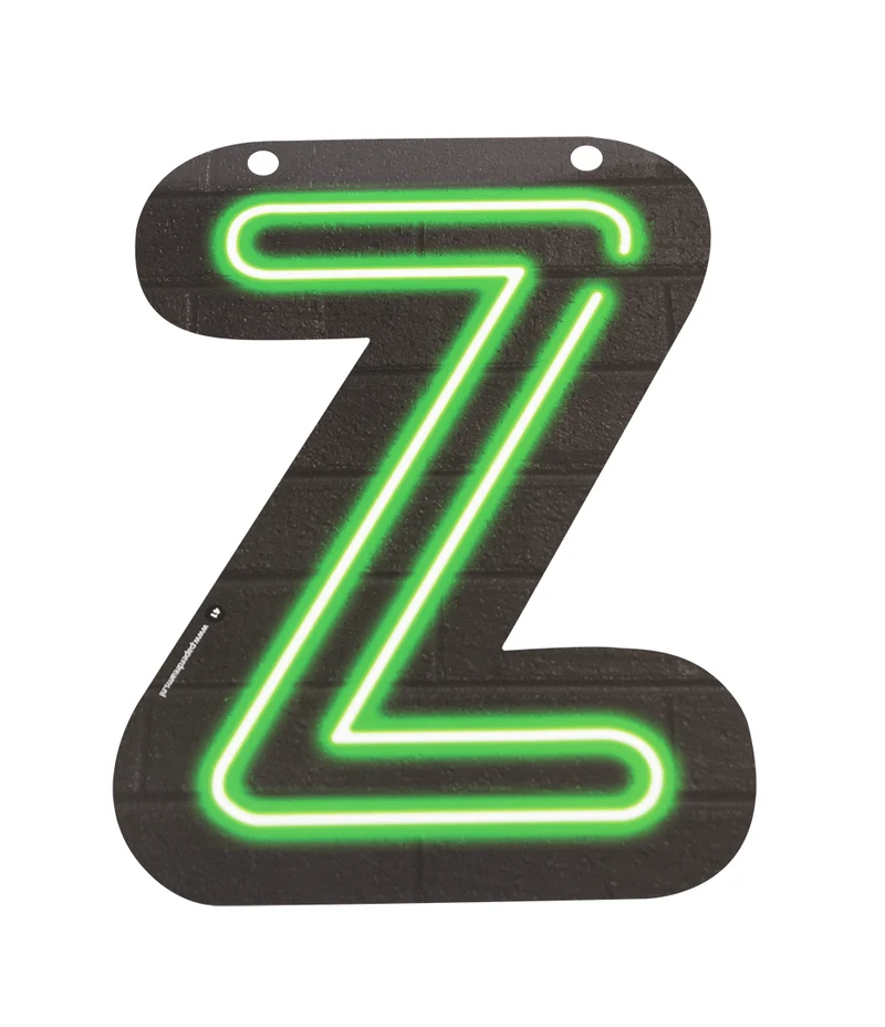 Neon Letter Z 24cm