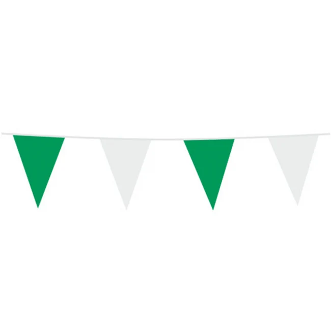 Groen/Witte Vlaggenlijn 10m