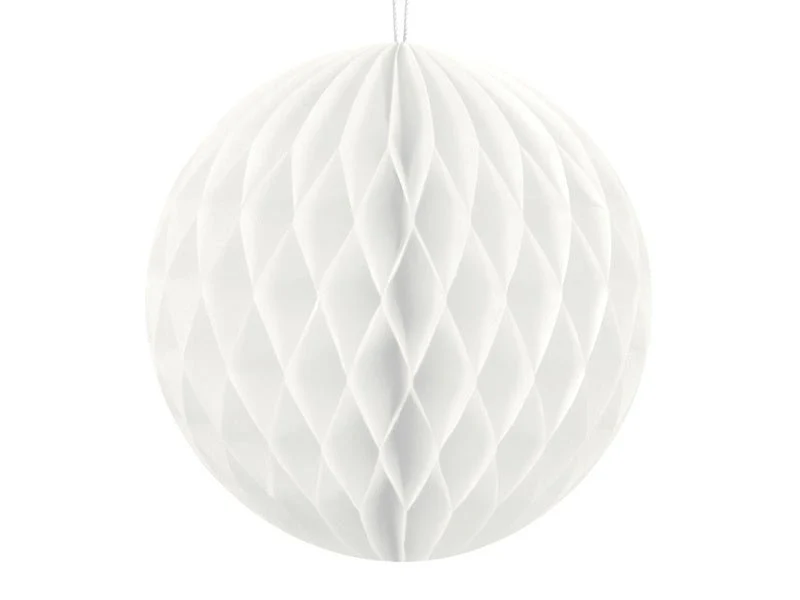 Honeycomb Bal Wit 10cm