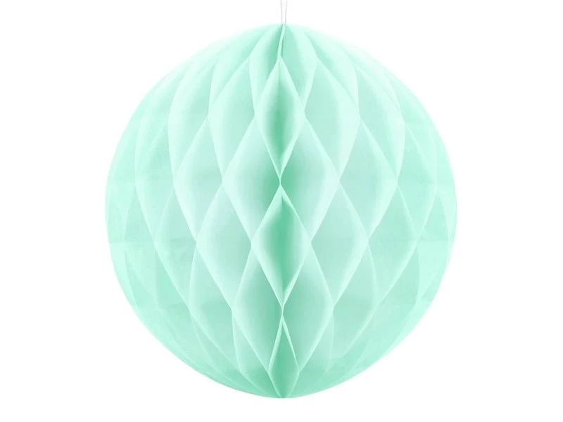 Honeycomb Bal Mintgroen 30cm