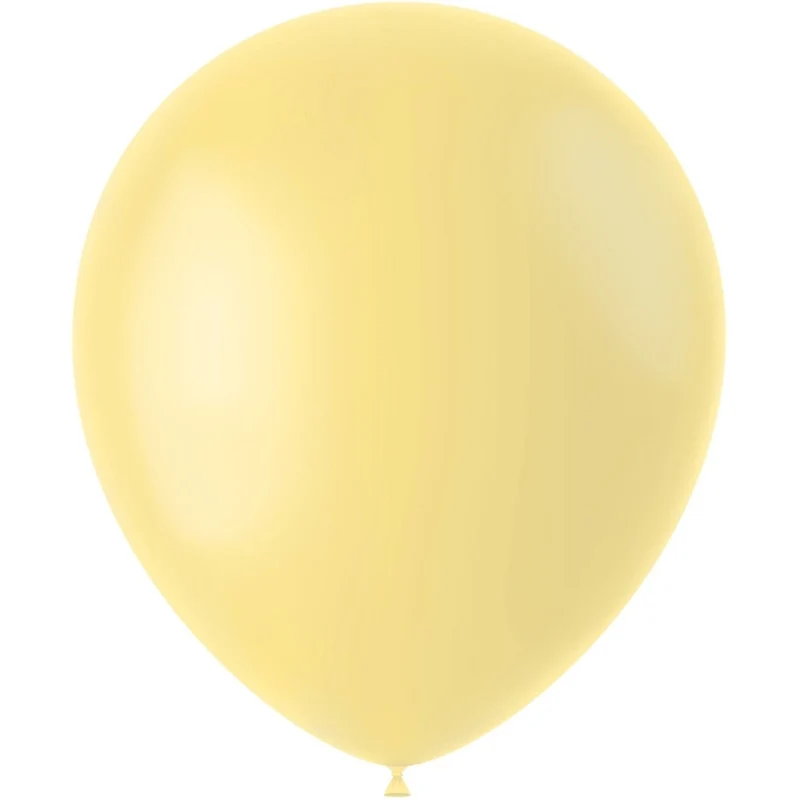 Lichtgele Ballonnen Powder Yellow 33cm 10st