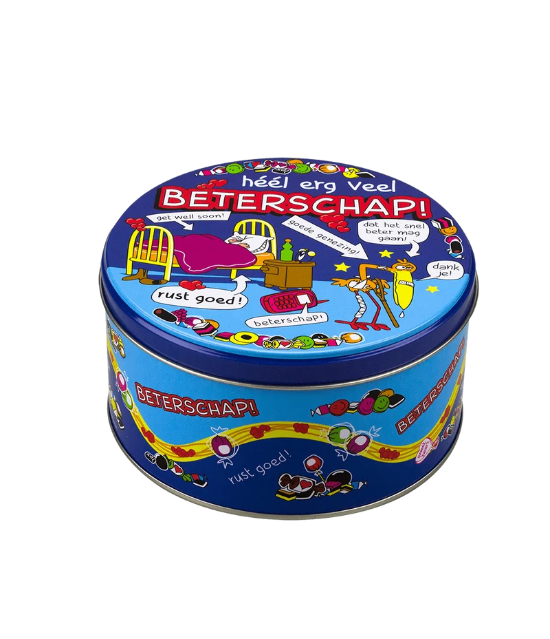 Snoeptrommel Beterschap 14cm