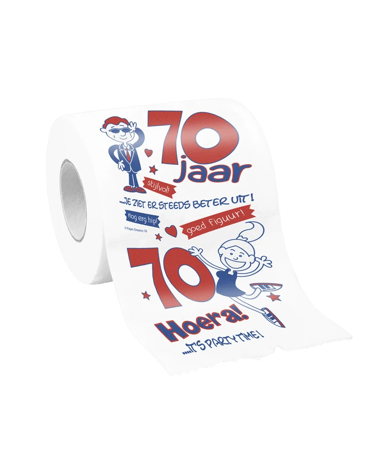 Toiletpapier 70 Jaar