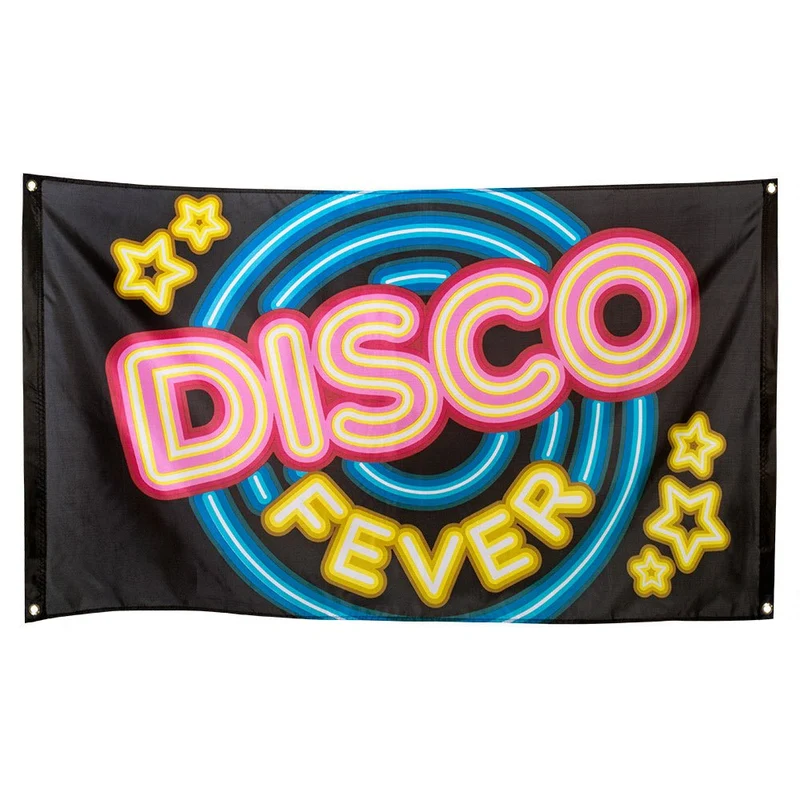Disco Fever Gevelvlag 1,5m