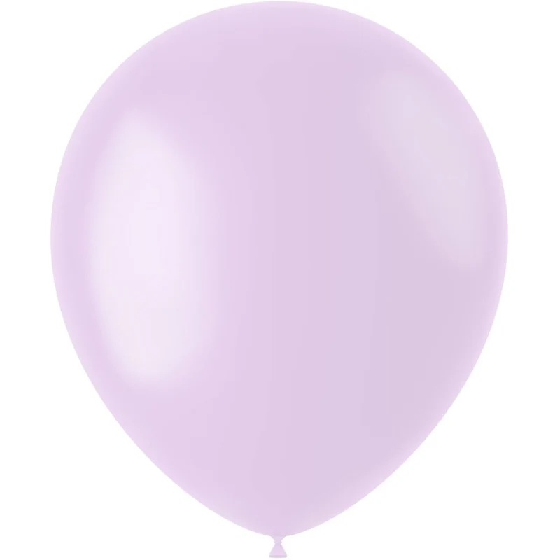 Lila Ballonnen Powder Lilac 33cm 100st