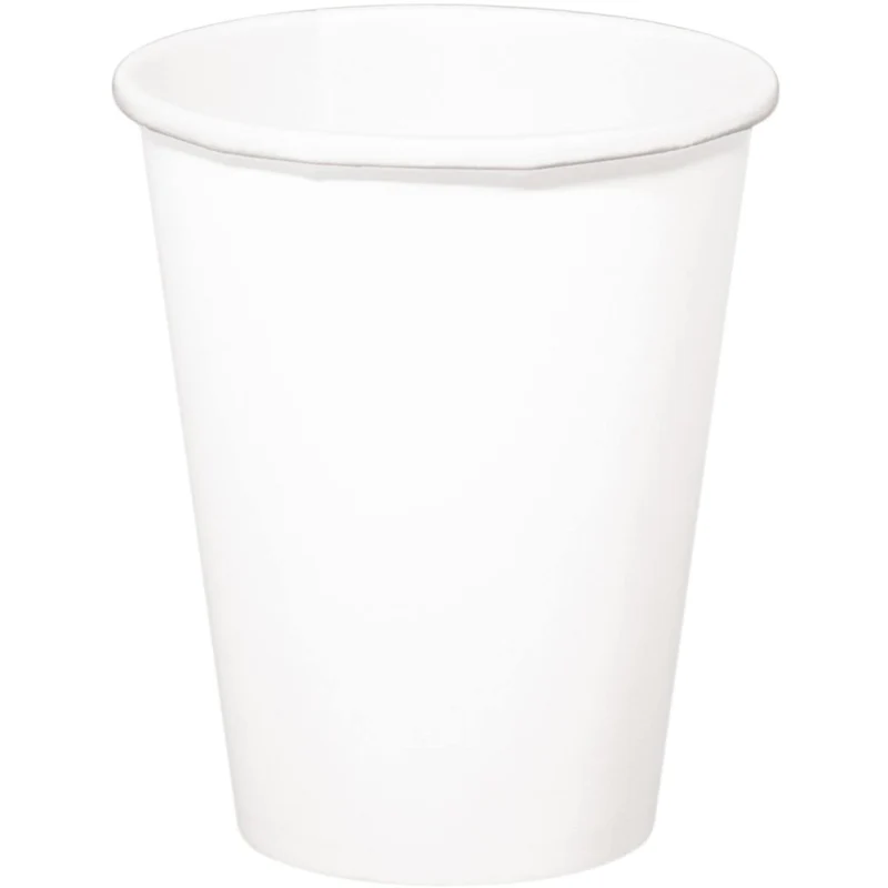 Witte Bekers Karton 350ml 8st