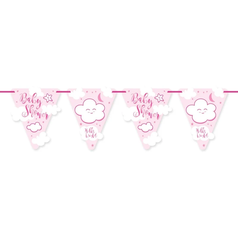 Babyshower Meisje Slingers 6m