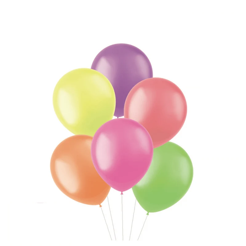 Gekleurde Ballonnen Neon 30cm 100st