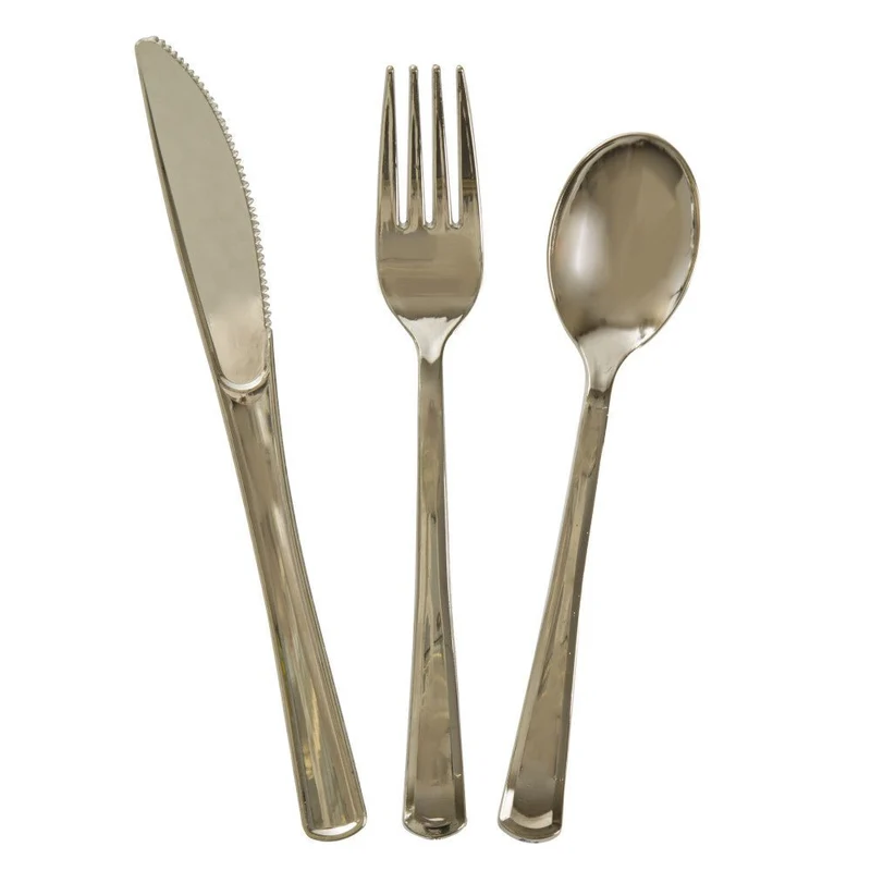 Goud Bestek 19,7cm 18 delig