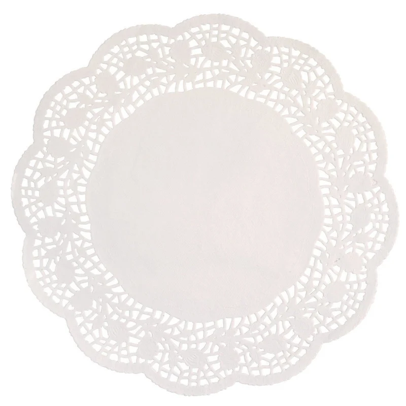 Witte Placemat Papier 21cm 28st