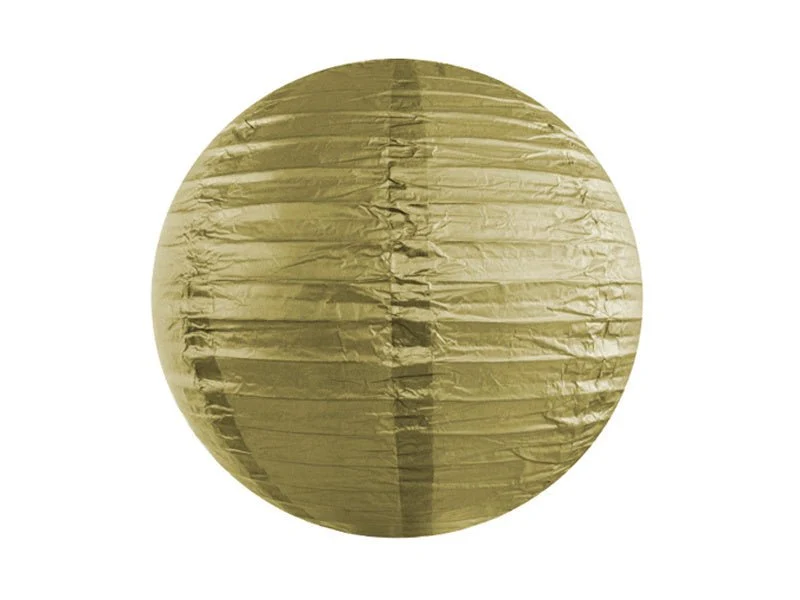 Gouden Lampion Rond 25cm