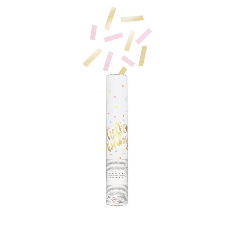 Confetti Kanon Hello Baby Roze 30cm