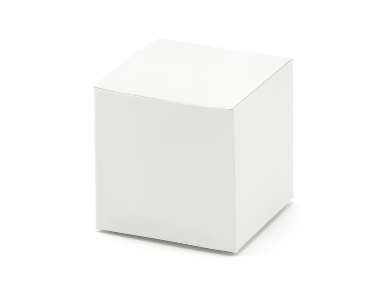 Geschenkdoosjes Kubus Wit 5cm 10st
