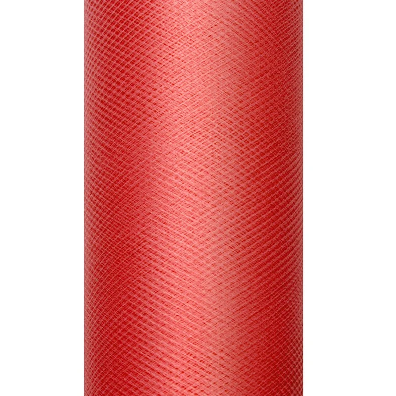 Rode Tule Rol 15cm 9m