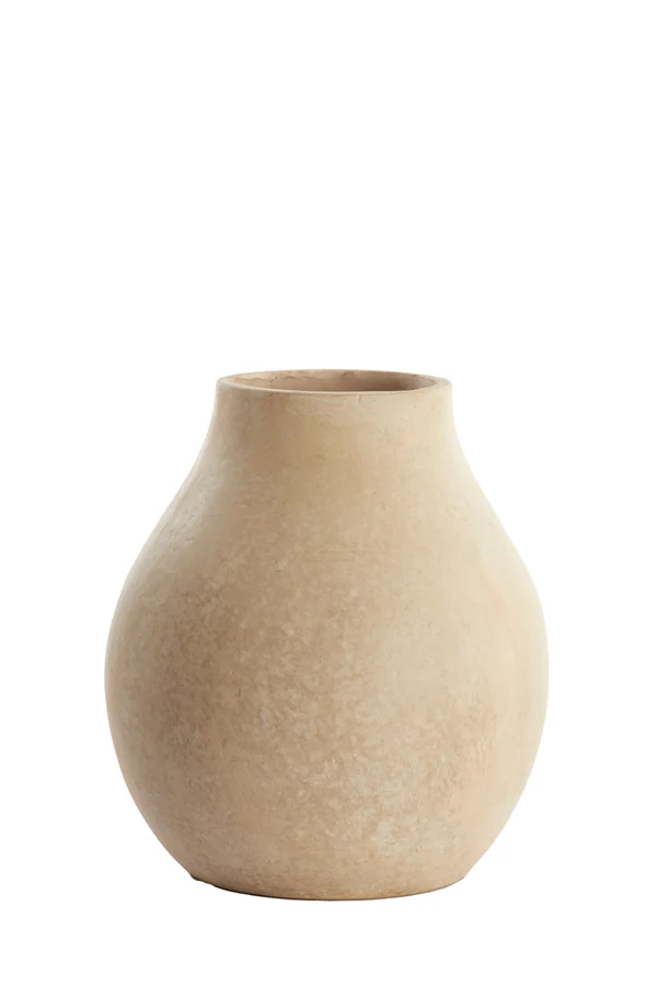 Light & Living pot NORELL - Ø27x30cm - wit
