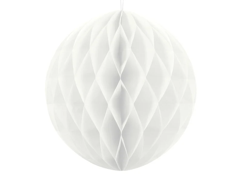 Honeycomb Bal Wit 30cm