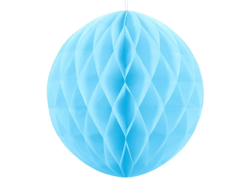 Honeycomb Bal Lichtblauw 20cm
