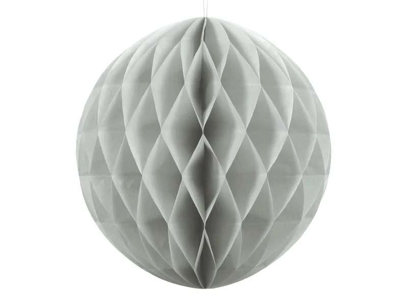 Honeycomb Bal Lichtgrijs 30cm