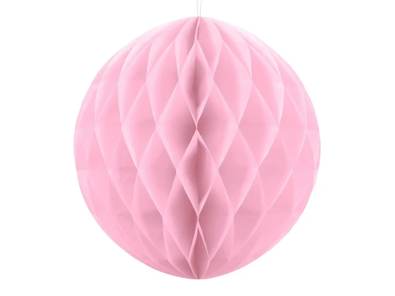Honeycomb Bal Lichtroze 40cm