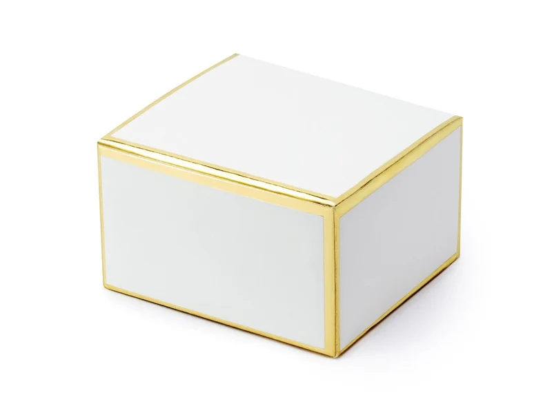 Geschenkdoosjes Rand Goud 6cm 10st