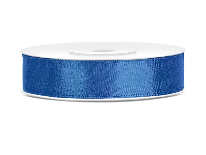 Satijn Lint Koninklijk Blauw 12mm 25m