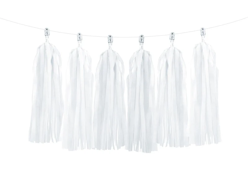 Tassel Slinger Wit 2m