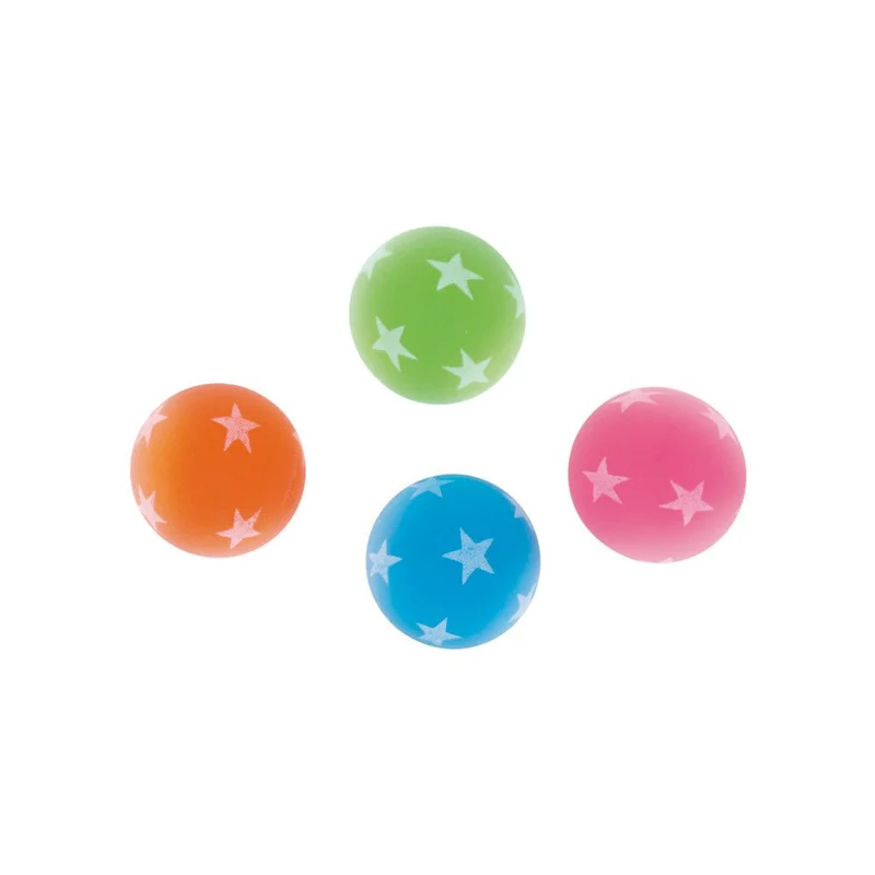Uitdeelcadeautjes Stuiterballen Glow In The Dark 3cm 8st