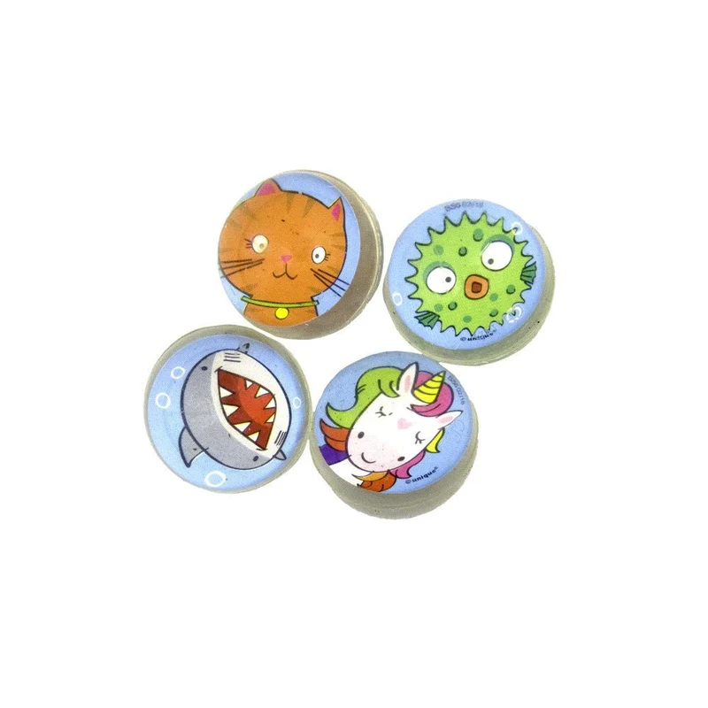 Uitdeelcadeautjes Stuiterballen Dieren 3cm 8st